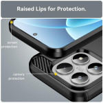 Силиконов гръб Rugged Armor за Xiaomi 17 - черен - 1