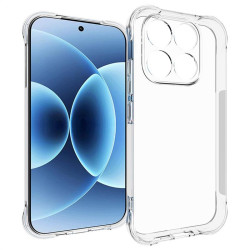 Силиконов гръб с подсилени ръбове за Xiaomi 17 - прозрачен