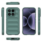 Подсилен силиконов гръб на ленти за Xiaomi 17 - зелен - 2