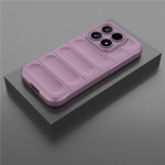 Подсилен силиконов гръб на ленти за Xiaomi 17 - лилав - 1
