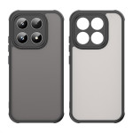 Полупрозрачен силиконов гръб за Xiaomi 17 - черна рамка - 2