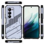 Хибриден гръб със стойка марка BIBERCAS за Xiaomi Redmi 15 4G - сив - 1