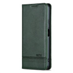 Кожен калъф страничен flip марка AZNS за Xiaomi Redmi 15 4G – тъмно зелен Кожен калъф страничен flip марка AZNS за Xiaomi Redmi 15 4G – тъмно зелен