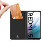 Тънък калъф страничен flip марка DUX DUCIS за Xiaomi Redmi 15 4G – черен - 3 Тънък калъф страничен flip марка DUX DUCIS за Xiaomi Redmi 15 4G – черен - 3