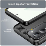 Силиконов гръб Rugged Armor за Xiaomi Redmi 15 4G/5G - черен - 0