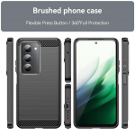 Силиконов гръб Rugged Armor за Xiaomi Redmi 15 4G/5G - черен - 2