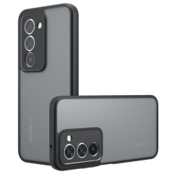 Силиконов гръб Rugged Armor за Xiaomi Redmi 15 4G/5G - черна рамка