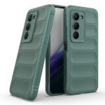 Подсилен силиконов гръб на ленти за Xiaomi Redmi 15 4G - зелен - 1