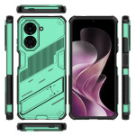 Хибриден гръб със стойка марка BIBERCAS за Xiaomi Redmi A5 - зелен металик - 2