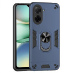 Хибриден гръб със стойка за Xiaomi Redmi A5 - тъмно син