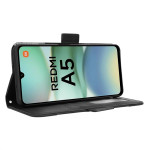 Кожен калъф тип портмоне с магнитна закопчалка за Xiaomi Redmi A5 - черен - 2 Кожен калъф тип портмоне с магнитна закопчалка за Xiaomi Redmi A5 - черен - 2