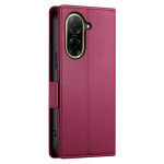 Кожен калъф тип портмоне за Xiaomi Redmi A5 - червен - 3 Кожен калъф тип портмоне за Xiaomi Redmi A5 - червен - 3