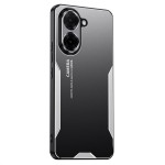 Алуминиев гръб за Xiaomi Redmi A5 - черен със сребриста рамка