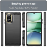 Силиконов гръб Rugged Armor за Xiaomi Redmi A5 - черен - 2