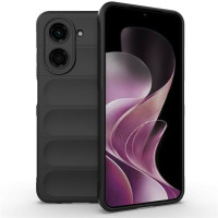 Подсилен силиконов гръб на ленти за Xiaomi Redmi A5 - черен