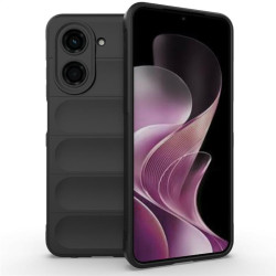 Подсилен силиконов гръб на ленти за Xiaomi Redmi A5 - черен