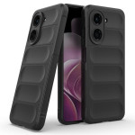 Подсилен силиконов гръб на ленти за Xiaomi Redmi A5 - черен - 2