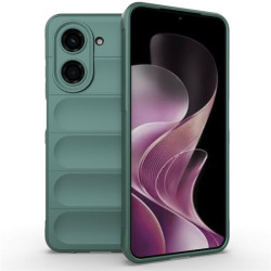 Подсилен силиконов гръб на ленти за Xiaomi Redmi A5 - зелен
