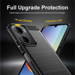 Силиконов гръб Rugged Armor за Xiaomi Redmi A7 Pro - черен - 0