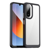 Силиконов гръб Rugged Armor за Xiaomi Redmi A7 Pro - черна рамка