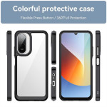 Силиконов гръб Rugged Armor за Xiaomi Redmi A7 Pro - черна рамка - 2
