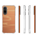 Силиконов гръб с подсилени ръбове за Xiaomi Redmi A7 Pro - прозрачен - 2