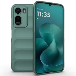 Подсилен силиконов гръб на ленти за Xiaomi Redmi A7 Pro - зелен