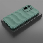 Подсилен силиконов гръб на ленти за Xiaomi Redmi A7 Pro - зелен - 0