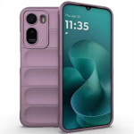 Подсилен силиконов гръб на ленти за Xiaomi Redmi A7 Pro - лилав
