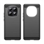 Силиконов гръб Rugged Armor за Xiaomi Redmi Note 15 4G/5G - черен - 2