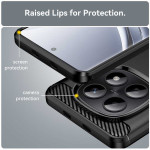 Силиконов гръб Rugged Armor за Xiaomi Redmi Note 15 4G/5G - черен - 0