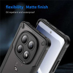 Силиконов гръб Rugged Armor за Xiaomi Redmi Note 15 4G/5G - черна рамка - 1