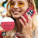 Калъф тип портмоне марка DIERFENG за Xiaomi Redmi Note 15 5G - червен - 3 Калъф тип портмоне марка DIERFENG за Xiaomi Redmi Note 15 5G - червен - 3