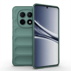 Подсилен силиконов гръб на ленти за Xiaomi Redmi Note 15 5G - зелен