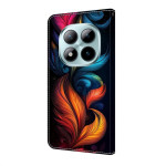 Кожен калъф тип портмоне за Xiaomi Redmi Note 15 Pro 5G - шарени пера - 2 Кожен калъф тип портмоне за Xiaomi Redmi Note 15 Pro 5G - шарени пера - 2