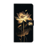 Кожен калъф тип портмоне за Xiaomi Redmi Note 15 Pro 5G - цвете Кожен калъф тип портмоне за Xiaomi Redmi Note 15 Pro 5G - цвете