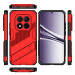 Хибриден гръб със стойка марка BIBERCAS за Xiaomi Redmi Note 15 Pro 5G - червен - 1