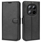 Кожен калъф тип портмоне за Xiaomi Redmi Note 15 Pro 5G - черен Кожен калъф тип портмоне за Xiaomi Redmi Note 15 Pro 5G - черен