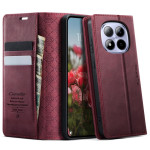 Кожен калъф страничен flip марка CASEME за Xiaomi Redmi Note 15 Pro 5G – винено червен - 0 Кожен калъф страничен flip марка CASEME за Xiaomi Redmi Note 15 Pro 5G – винено червен - 0