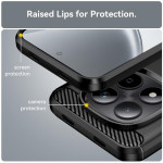 Силиконов гръб Rugged Armor за Xiaomi Redmi Note 15 Pro 5G - черен - 1