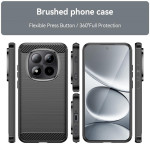 Силиконов гръб Rugged Armor за Xiaomi Redmi Note 15 Pro 5G - черен - 0