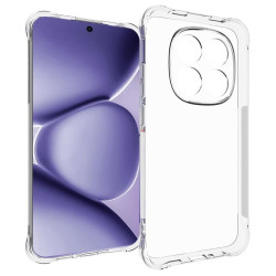 Силиконов гръб с подсилени ръбове за Xiaomi Redmi Note 15 Pro 5G - прозрачен