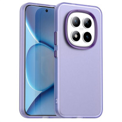 Силиконов гръб Rugged Armor за Xiaomi Redmi Note 15 Pro 5G - лилава рамка