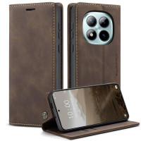 Калъф страничен flip марка CASEME за Xiaomi Redmi Note 15 Pro+ 5G – кафяв
