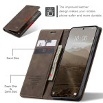 Калъф страничен flip марка CASEME за Xiaomi Redmi Note 15 Pro+ 5G – кафяв - 1 Калъф страничен flip марка CASEME за Xiaomi Redmi Note 15 Pro+ 5G – кафяв - 1