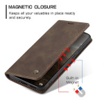 Калъф страничен flip марка CASEME за Xiaomi Redmi Note 15 Pro+ 5G – кафяв - 2 Калъф страничен flip марка CASEME за Xiaomi Redmi Note 15 Pro+ 5G – кафяв - 2
