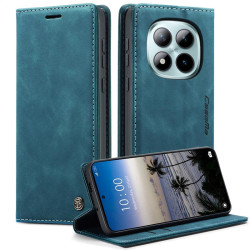 Калъф страничен flip марка CASEME за Xiaomi Redmi Note 15 Pro+ 5G – тюркоазен