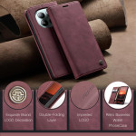 Калъф страничен flip марка CASEME за Xiaomi Redmi Note 15 Pro+ 5G – винено червен - 0 Калъф страничен flip марка CASEME за Xiaomi Redmi Note 15 Pro+ 5G – винено червен - 0