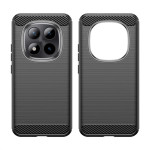 Силиконов гръб Rugged Armor за Xiaomi Redmi Note 15 Pro+ 5G - черен - 1