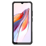 Двупластов гръб със стойка за Xiaomi Redmi 12C - черен - 0